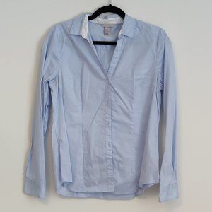 Light Blue Office Blouse